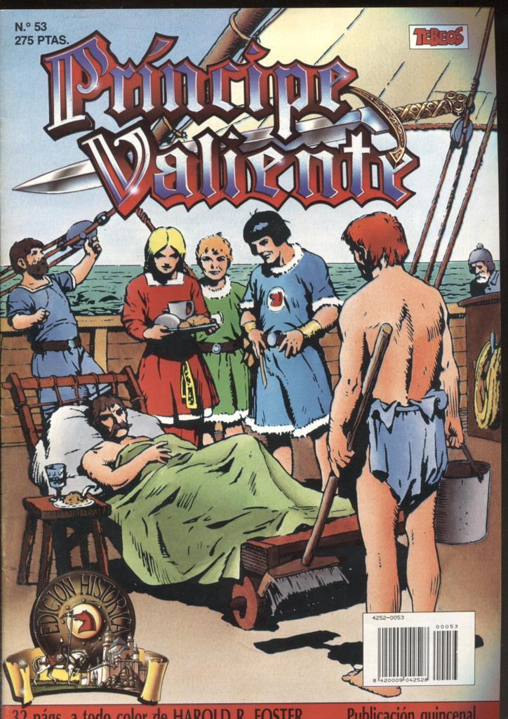 Ediciones B: El Principe Valiente numero 53: tiras 8.12.1968 al 13.7.1969