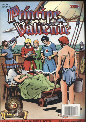 Ediciones B: El Principe Valiente numero 53: tiras 8.12.1968 al 13.7.1969