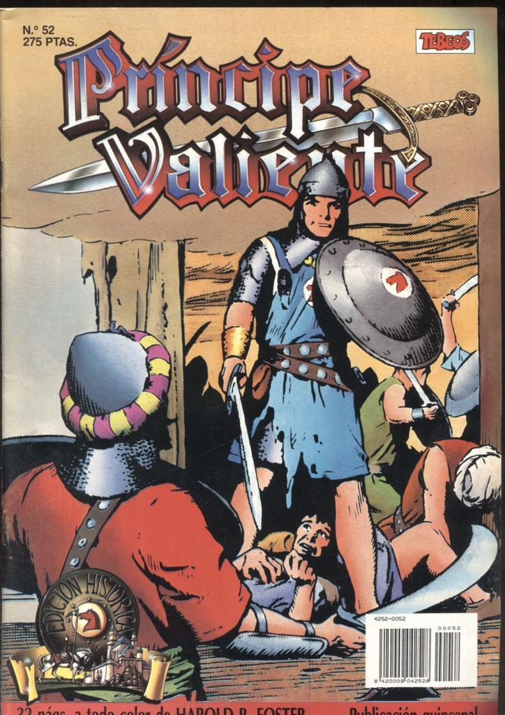 Ediciones B: El Principe Valiente numero 52: tiras 28.4.1968 al 1.12.1968