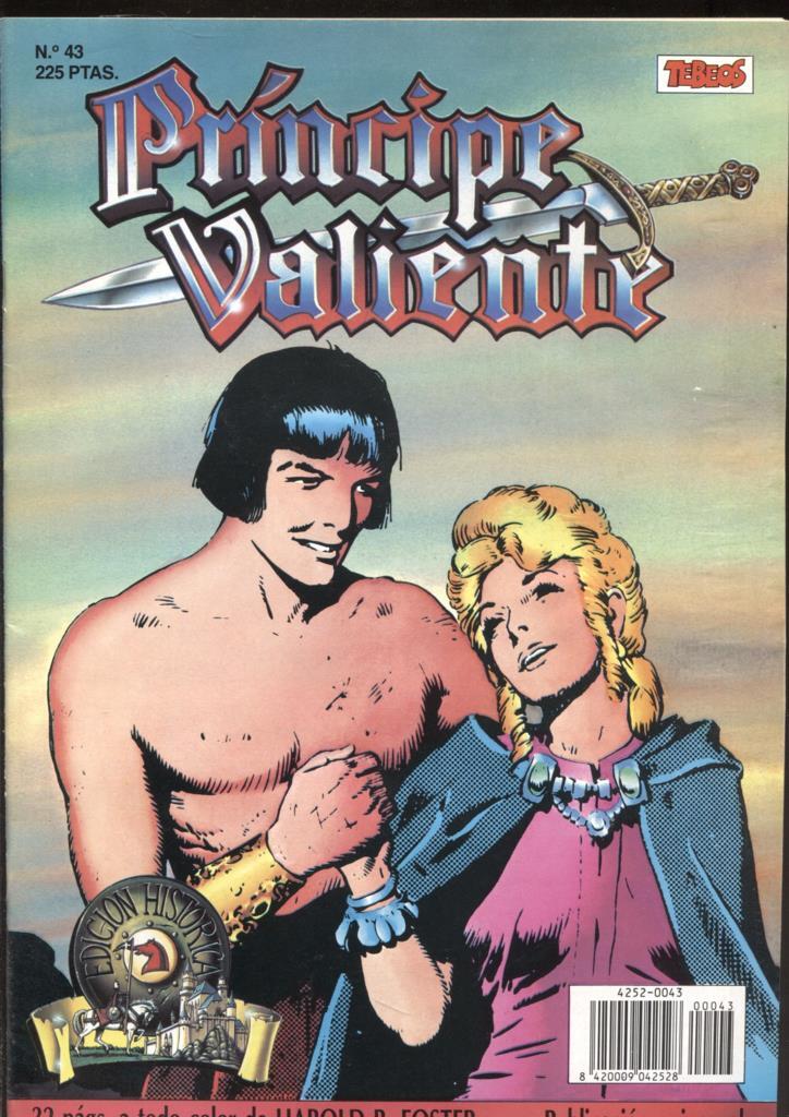 Ediciones B: El Principe Valiente numero 43: tiras 21.10.1962 al 26.5.1963