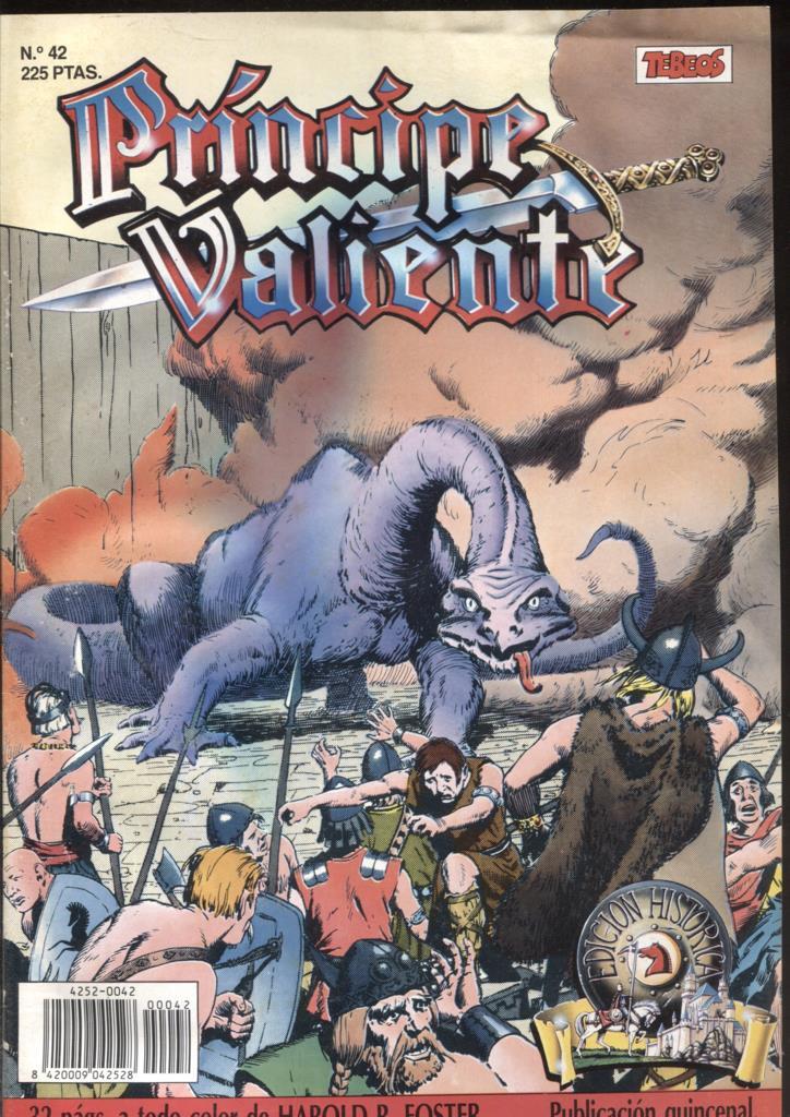 Ediciones B: El Principe Valiente numero 42: tiras 11.3.1962 al 14.10.1962