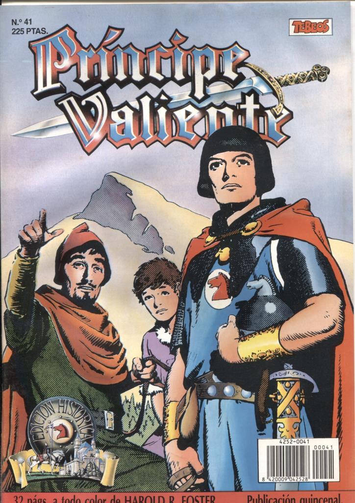 Ediciones B: El Principe Valiente numero 41: tiras 30.7.1961 al 4.3.1962