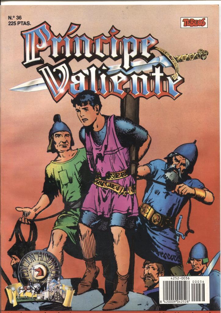 Ediciones B: El Principe Valiente numero 36: tiras 6.7.1958 al 8.2.1959