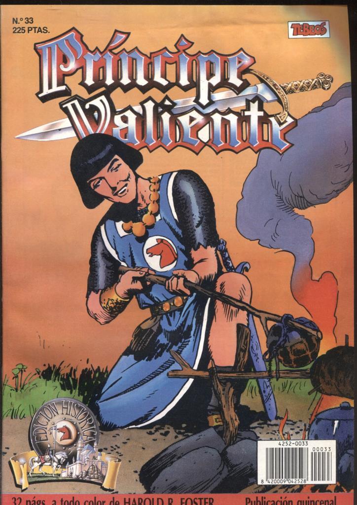 Ediciones B: El Principe Valiente numero 33: tiras 2.9.1956 al 7.4.1957