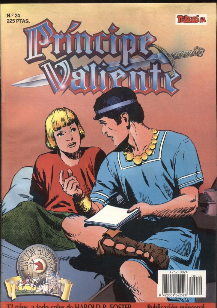Ediciones B: El Principe Valiente numero 24: tiras 25.2.1951 al 30.9.1951