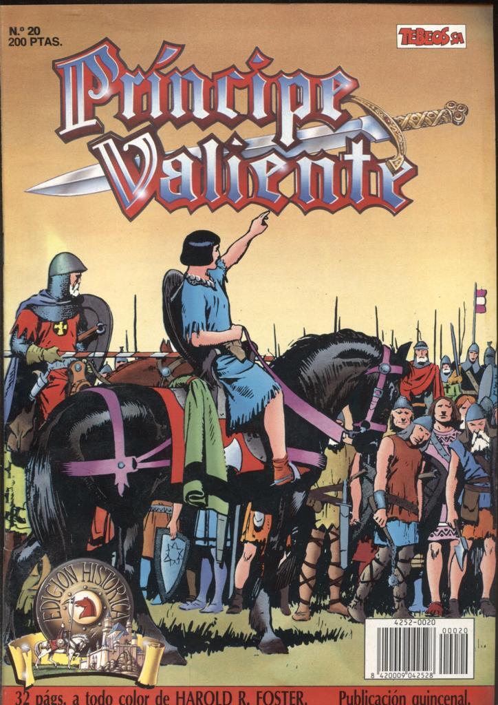 Ediciones B: El Principe Valiente numero 20: tiras 12.9.1948 al 17.4.1949