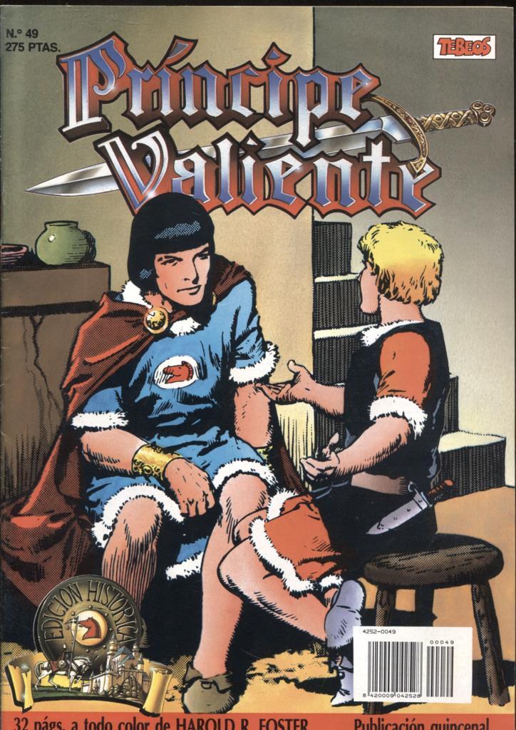 Ediciones B: El Principe Valiente numero 49: tiras 26.6.1966 al 29.1.1967