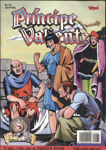 Ediciones B: El Principe Valiente numero 34: tiras 14.4.1957 al 11.11.1957