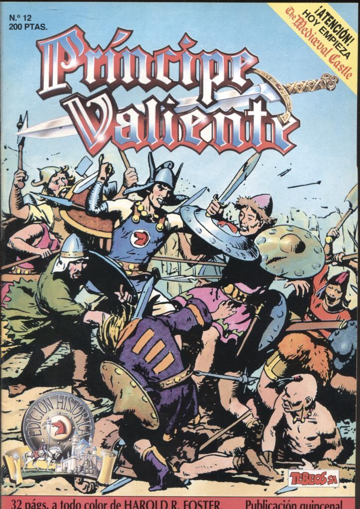 Ediciones B: El Principe Valiente numero 12: tiras 17.10.1943 al 21.5.1944