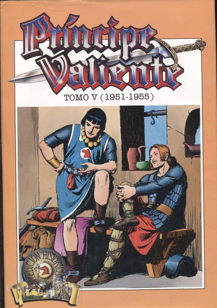 Ediciones B: El Principe Valiente tomo numero V (1951-1955)