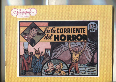 Dick Toro facsimil numero 51: En la corriente del horror