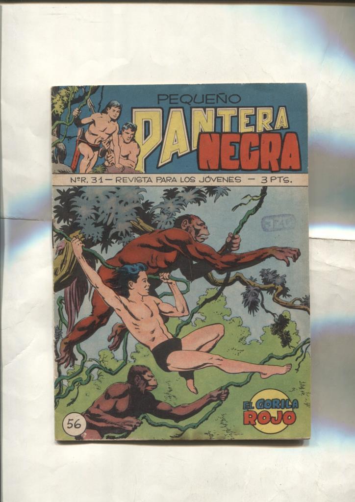 Pequeño Pantera Negra numero 56: El gorila rojo