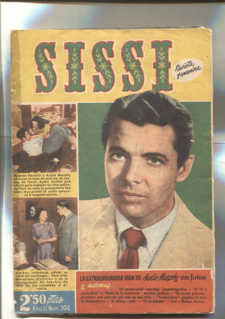 Sissi revista femenina: Audie Murphy