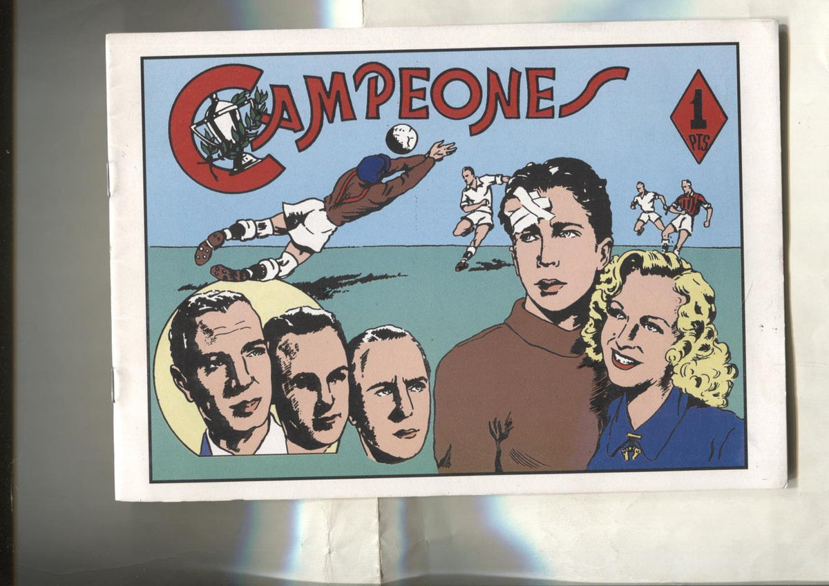 Facsimil: Campeones, dibujo de A.Lopez Rubio