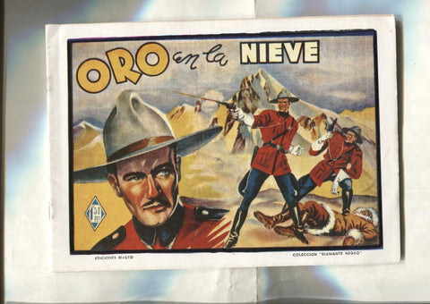 Facsimil: Diamante Negro: Oro en la nieve, dibujo de Perellon