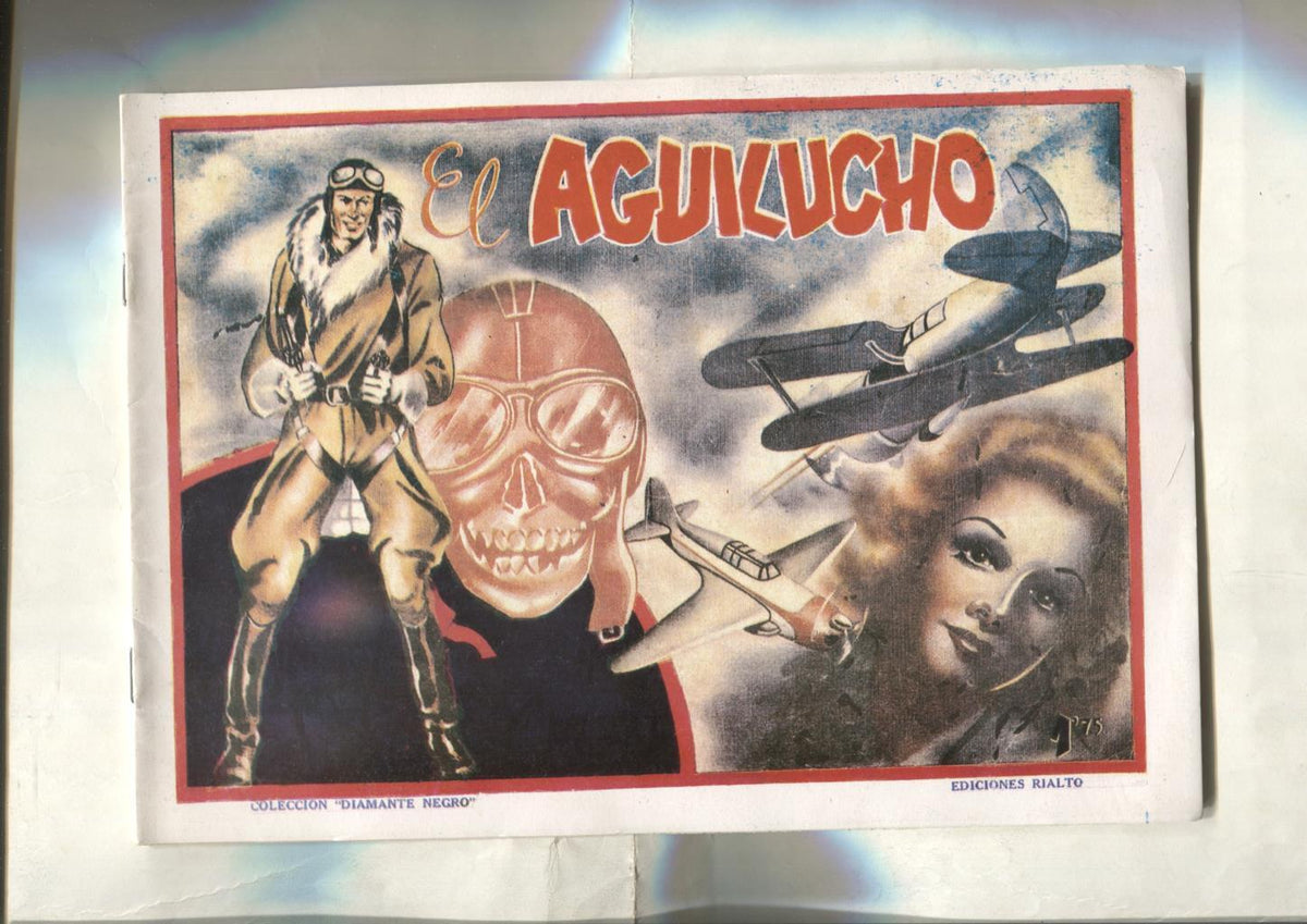 Facsimil: Diamante Negro: El aguilucho, dibujo de Blanco