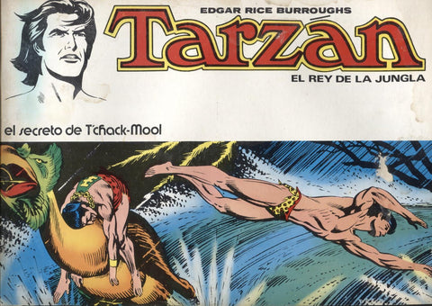 Novaro: Tarzan el rey de la jungla numero 6: el secreto de T'chack-Mool