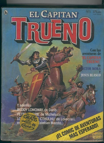 Bruguera: El Capitan Trueno revista, coleccion de 13 numeros