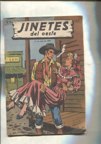Jinetes del Oeste numero 27: Buck Roper