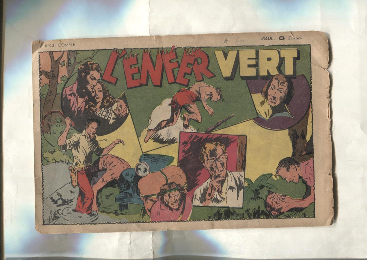 Recit complet: L'enfer Vert (aviejada y alguna pagina con raja)