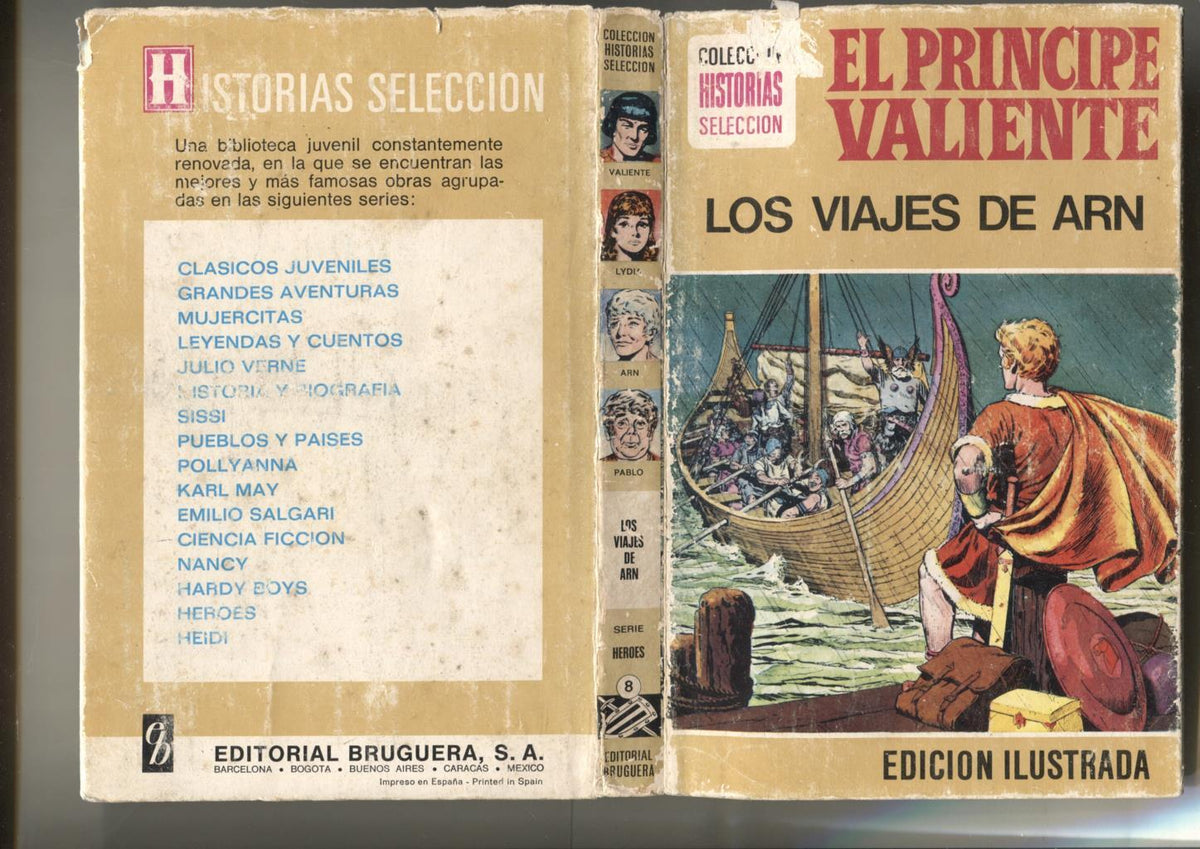 Historia Seleccion: El Principe Valiente: Los viajes de Arn (dibujos de Harold Foster)