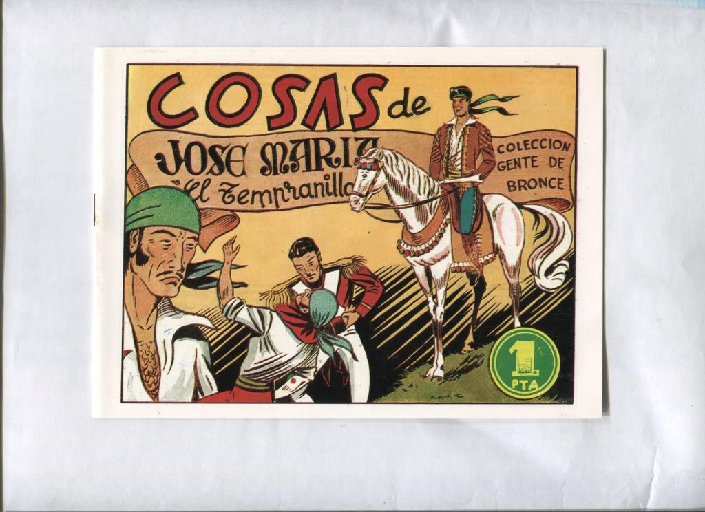 Facsimil: Jose Maria El Tempranillo de Maymir numero 04: Cosas de Jose Maria