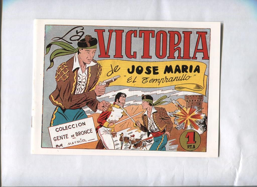 Facsimil: Jose Maria El Tempranillo de Maymir numero 07: La victoria de Jose Maria