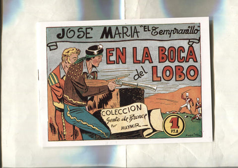 Facsimil: Jose Maria El Tempranillo de Maymir numero 10: En la boca del lobo