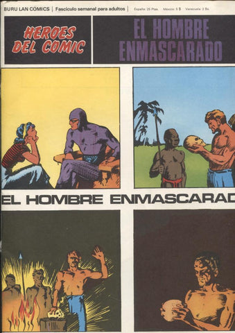 Hombre Enmascarado/Phantom de Burulan SOLO CUBIERTA nº 03: El hombre enmascarado