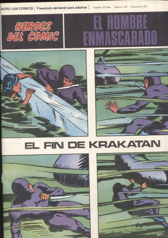 Hombre Enmascarado/Phantom de Burulan SOLO CUBIERTA nº 05: El fin de Krakatan