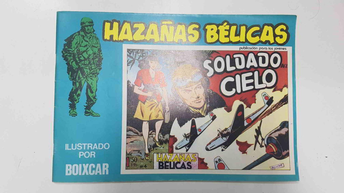 Hazañas belicas Azules numero 102: Soldado del cielo