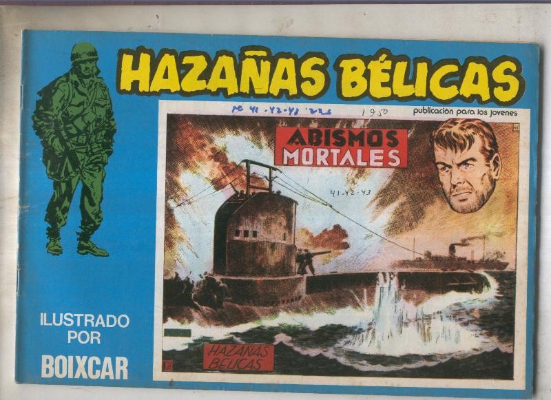Hazañas belicas Azules numero 113: Abismos mortales