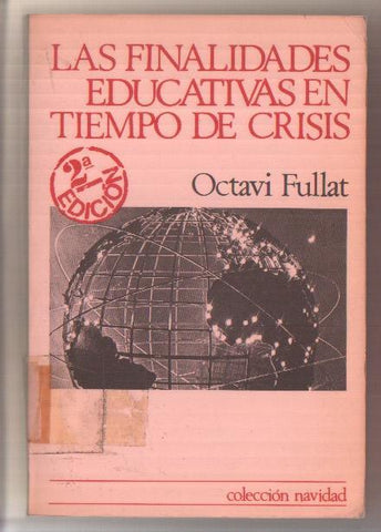 Las finalidades educativas en tiempo de crisis