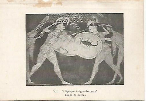 LAMINA 15990: Lucha de heroes