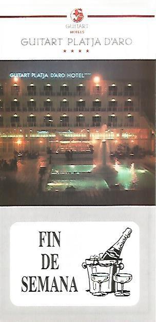 LAMINA 16059: Prospecto de turismo Hotel Guitart Platja d'Aro