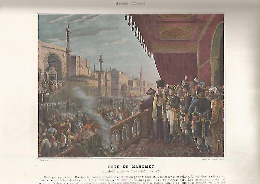 LAMINA 16049: Fiesta de Mahoma, campaña de 1798