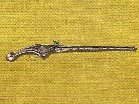 LAMINA 16093: Pistola de arzon del siglo XVII de Alemania
