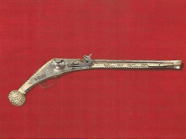 LAMINA 16092: Pistola de arzon de Nuremberg
