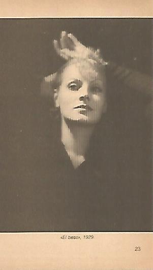 LAMINA 16008: Greta Garbo en El beso