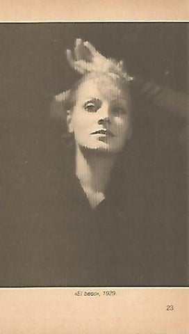 LAMINA 16008: Greta Garbo en El beso