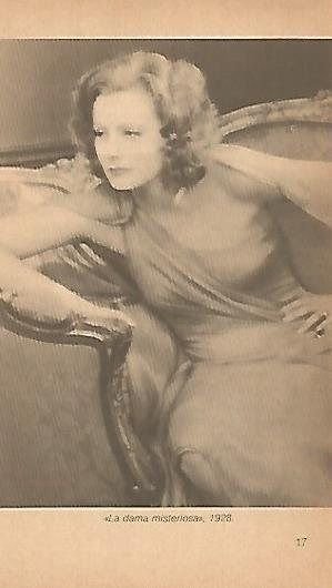 LAMINA 16005: Greta Garbo en La dama misteriosa