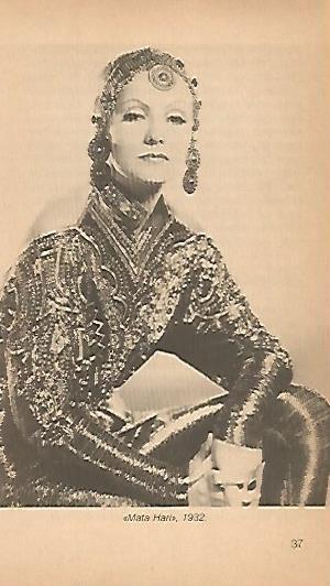 LAMINA 16015: Greta Garbo en Mata Hari, 1932
