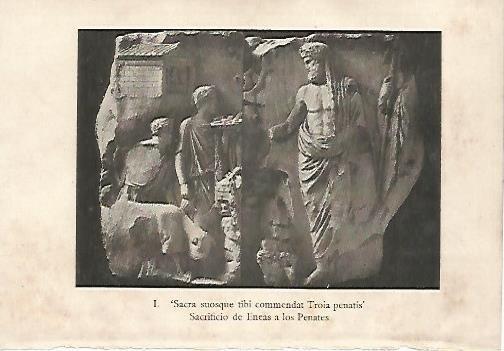 LAMINA 15994: Sacrificio de Eneas a los Penates