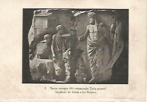 LAMINA 15994: Sacrificio de Eneas a los Penates