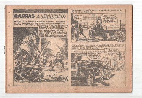 Espia serie meteoro de 5 pts numero 15: Garras de infierno