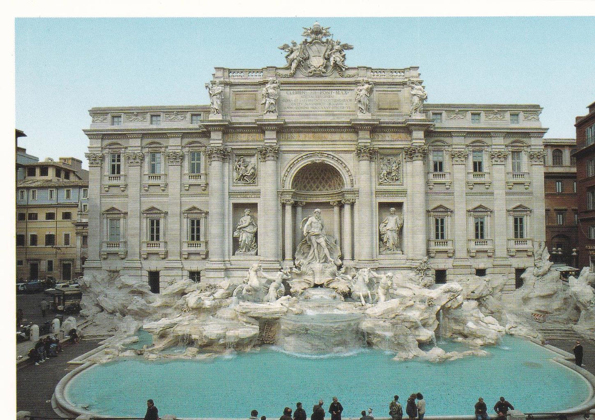 POSTAL B13134: ROMA: FONTANA DI TREVI