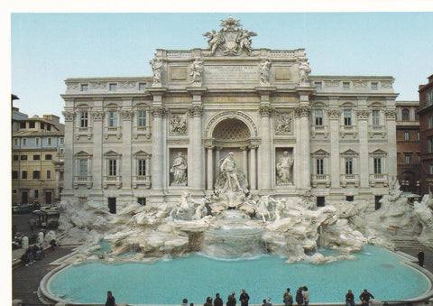 POSTAL B13134: ROMA: FONTANA DI TREVI