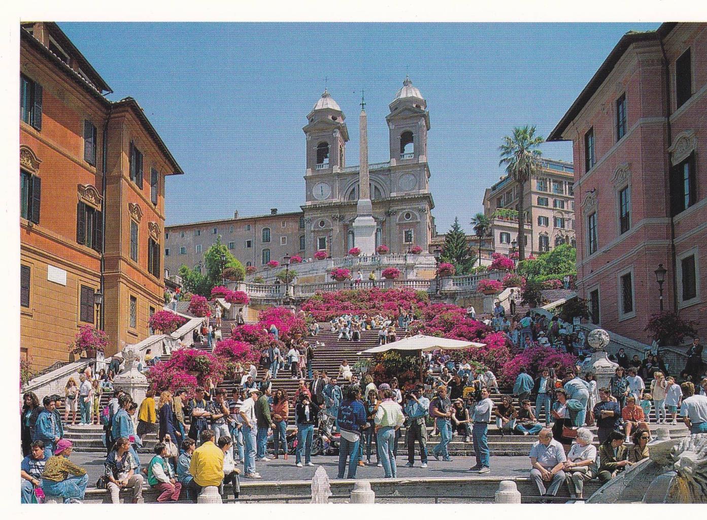 POSTAL B13133: ROMA: PLAZA DE ESPAÑA