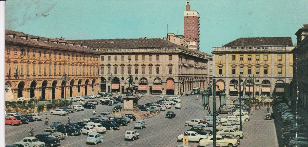 POSTAL B13146: TORINO: PLAZA SAN CARLOS