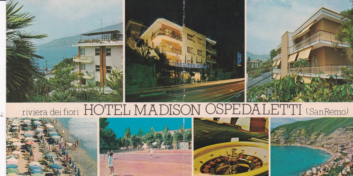 POSTAL B13148: AUSTRIA. HOTEL MADISON. DIVERSOS ASPECTOS
